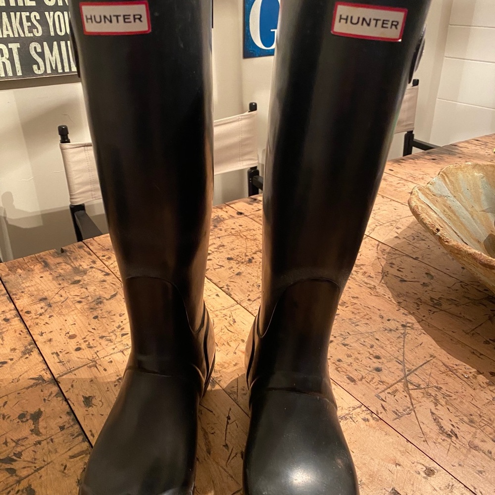Hunter Original gloss rain boots